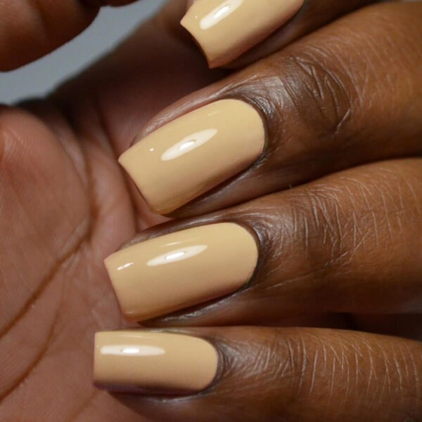 Pastel Yellow Cream Polish - Image 2