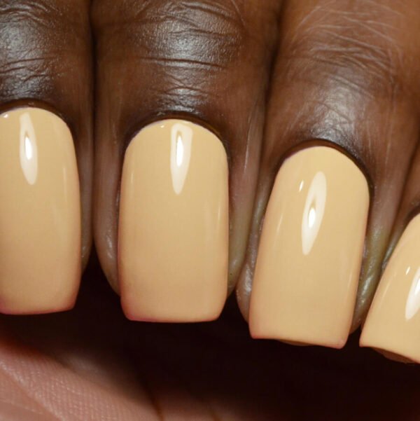 Pastel Yellow Cream Polish - Image 3