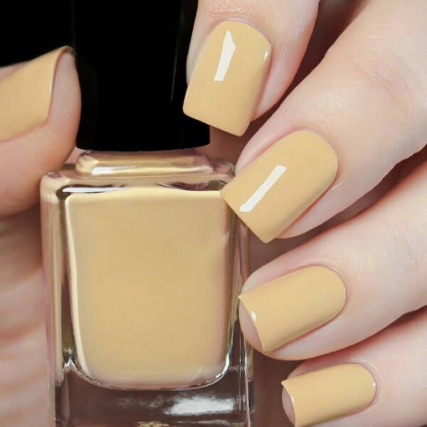 Pastel Yellow Cream Polish - Image 4