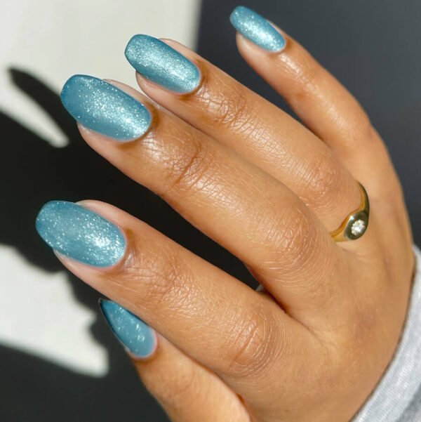 Sky Blue Nail Polish - Image 4