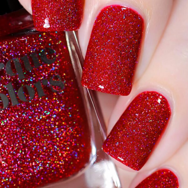 Sparkle Red Jelly Polish - Image 2