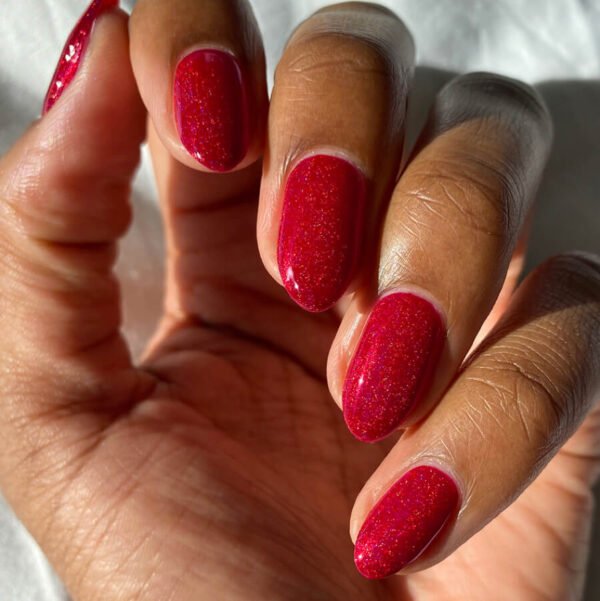 Sparkle Red Jelly Polish - Image 4